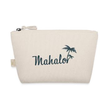 Mahalo Hawaii Palm Tree Beach Aloha Island Vibes - Bio-Täschchen - Natur - Vorne