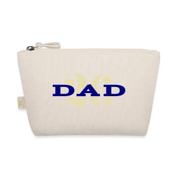 Dad 26 Baby Vater Vatertag Geschenk Papa 2026 - Bio-Täschchen - Natur - Vorne