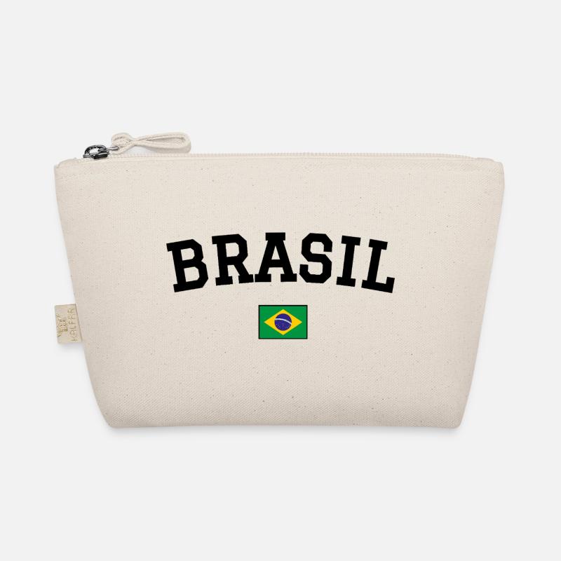 Drapeau du Brésil Noir Trousse biologique