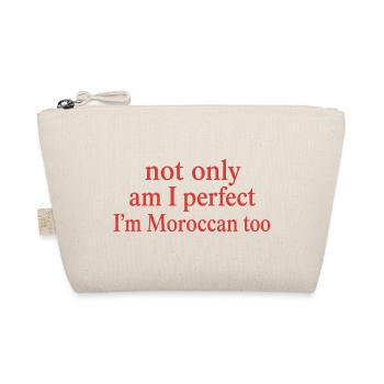 Parfait Et Marocain Humour | Cadeau Fierté Maroc - Trousse biologique - nature - Devant