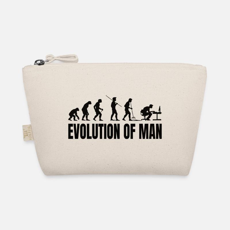 Programmer Computer Freak Evolution Organic Pouch