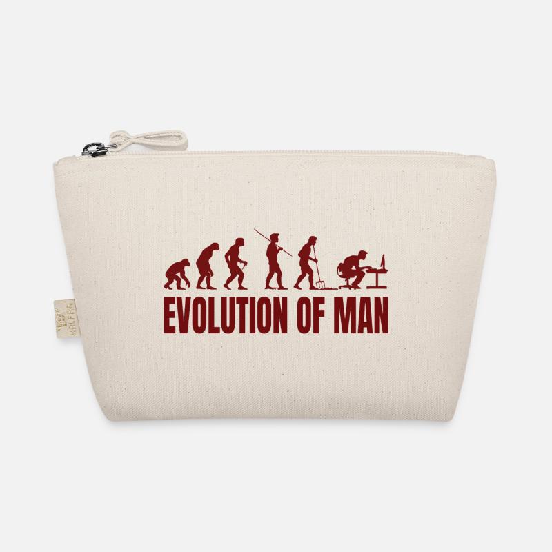 Computer PC Evolution Informatiker Programmierer Bio-Täschchen