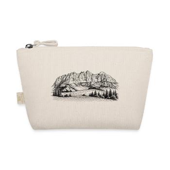 Silhouette Wilder Kaiser | Kaisergebirge Design | - Trousse biologique - nature - Devant