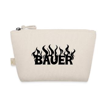 Bauer lodernde Flammen - Bio-Täschchen - Natur - Vorne