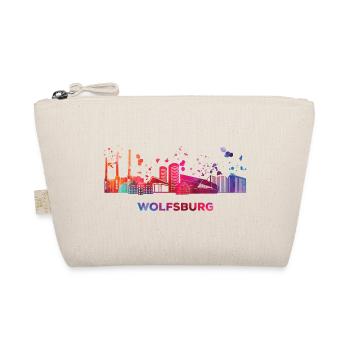 Wolfsburger Skyline Wolfsburg - Bio-Täschchen - Natur - Vorne