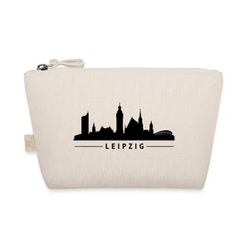 Leipzig Skyline - Bio-Täschchen - Natur - Vorne