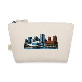 Oslo Stadt Skyline - Bio-Täschchen - Natur - Vorne