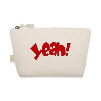 Yeah Cartoon Pop Design - Bio-Täschchen - Natur - Vorne