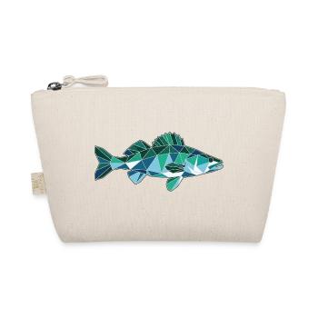 Poly Stil Zander - Bio-Täschchen - Natur - Vorne
