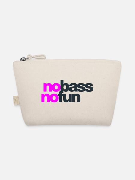 Kein Bass Kein Spaß - Bio-Täschchen - Natur