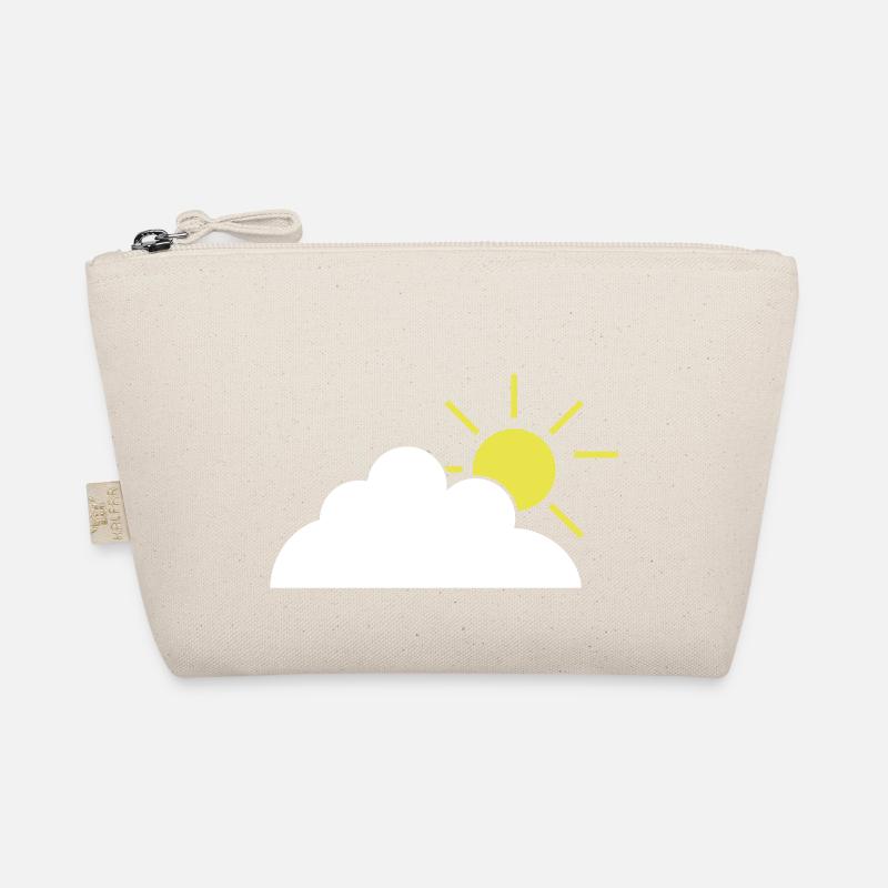 Lightly clouded Bio-Täschchen