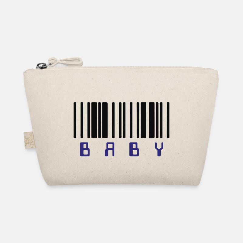 Baby Strichcode Bio-Täschchen