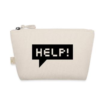 help bubble (b, 1c) - Organic Pouch - nature - Front