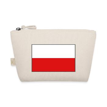 Poland truecolor Flag 2160px - Organic Pouch - nature - Front