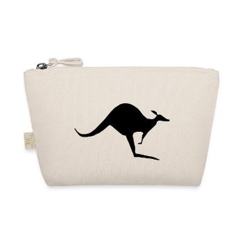 single kangaroo - Bio-Täschchen - Natur - Vorne