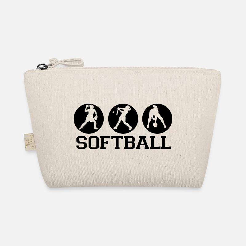 softball_dicke_linien Organic Pouch