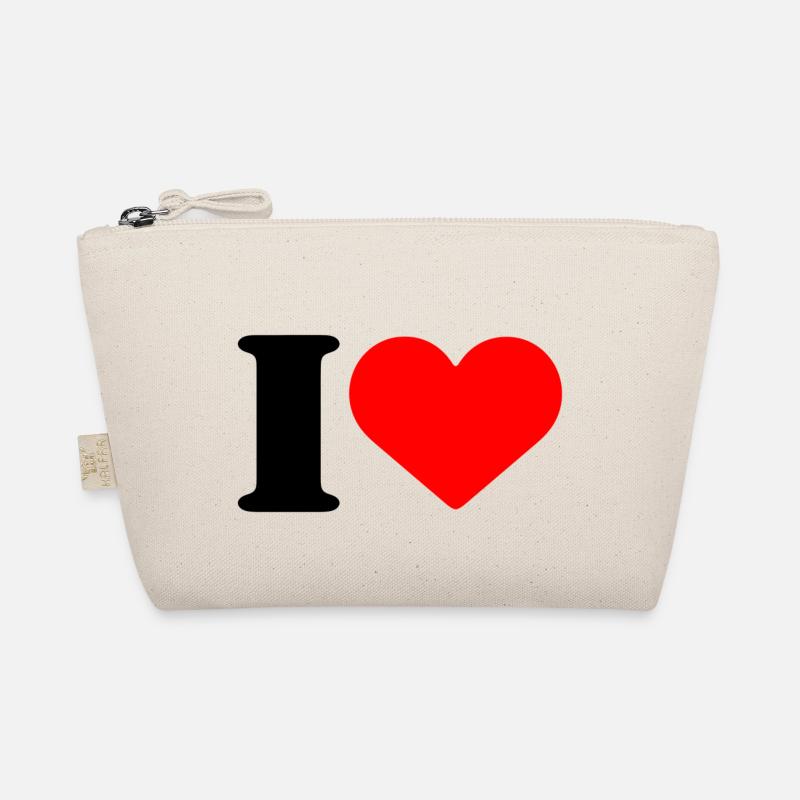 I LOVE Bio-Täschchen