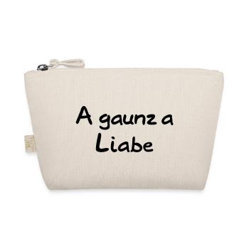 A gauz a Liabe - Bio-Täschchen - Natur - Vorne