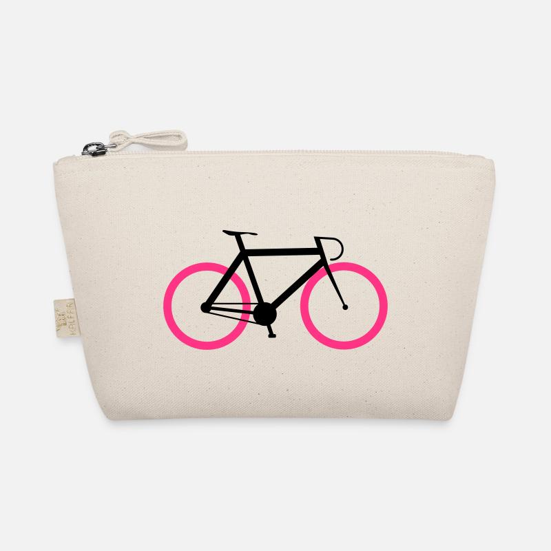 Rennrad - Fixie Bike - Bio-Täschchen - Natur