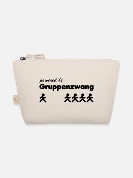 Gruppenzwang - Bio-Täschchen - Natur - Vorne