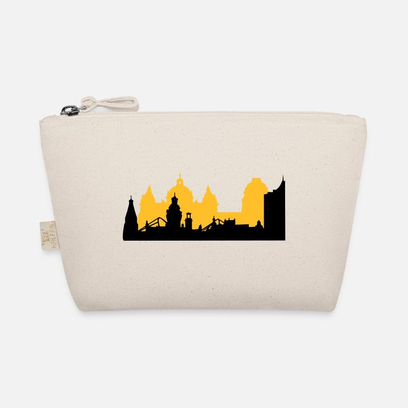 Leipzig Skyline Bio-Täschchen