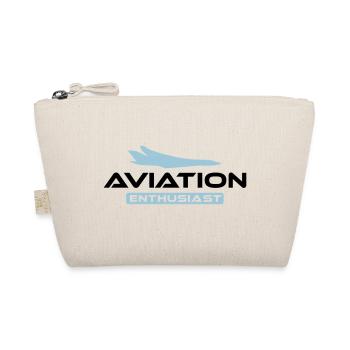 Aviation Enthusiast - Bio-Täschchen - Natur - Vorne