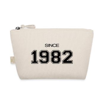 Geburtstagsgeschenk 1982 - Bio-Täschchen - Natur - Vorne