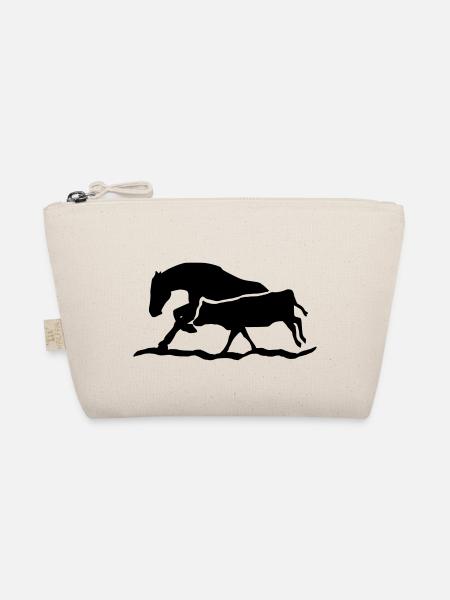 Cow Horse - Bio-Täschchen - Natur
