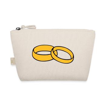 Wedding Rings - Organic Pouch - nature - Front