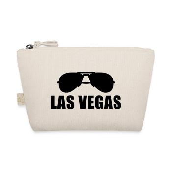 Coole Las Vegas Sonnenbrille - Bio-Täschchen - Natur - Vorne