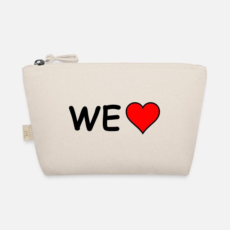 We Love (Comic Sans) Bio-Täschchen