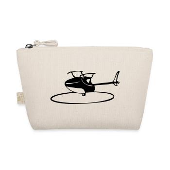 helicopter_inverted - Bio-Täschchen - Natur - Vorne
