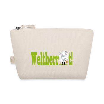 Weltherrschaft - Schaf - Bio-Täschchen - Natur - Vorne