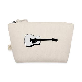 Gitarre - Bio-Täschchen - Natur - Vorne