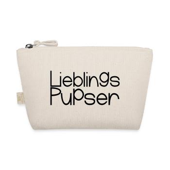 Lieblingspupser - Bio-Täschchen - Natur - Vorne