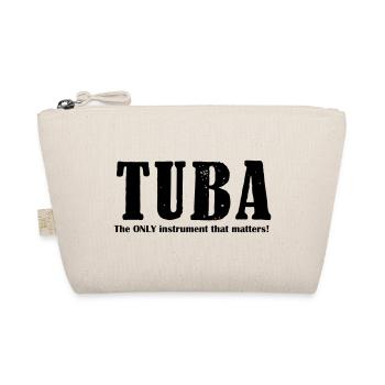 Tuba, The ONLY instrument - Bio-Täschchen - Natur - Vorne