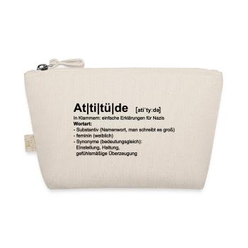 Attitüde - Bio-Täschchen - Natur - Vorne