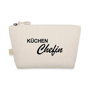 Küchenchefin - Koch - Bio-Täschchen - Natur - Vorne
