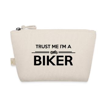 trust me I'm a biker - Bio-Täschchen - Natur - Vorne