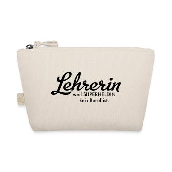 Lehrerin - Bio-Täschchen - Natur - Vorne