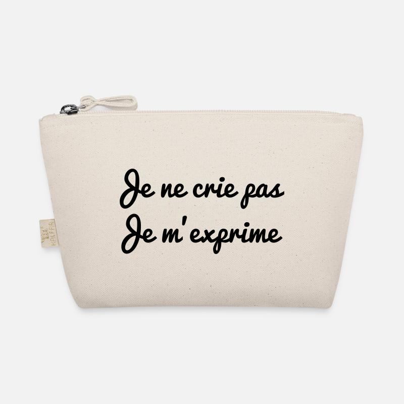 Je ne crie pas Organic Pouch