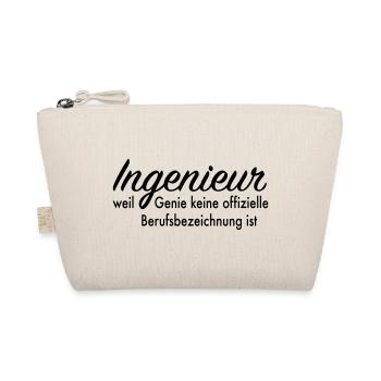 Ingenieur - Bio-Täschchen - Natur - Vorne