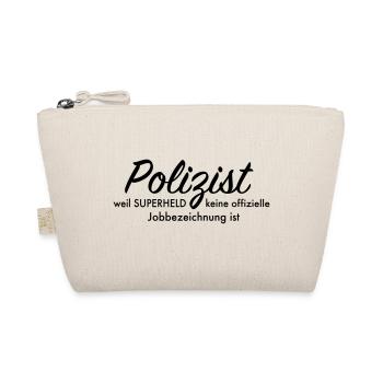 Polizist - Bio-Täschchen - Natur - Vorne