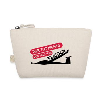 nur fliegen - Bio-Täschchen - Natur - Vorne