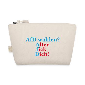 afd Kopie - Bio-Täschchen - Natur - Vorne