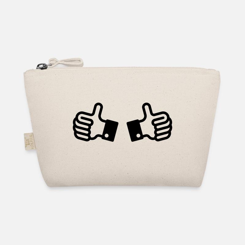 Daumen hoch / Thumbs up (2) Bio-Täschchen