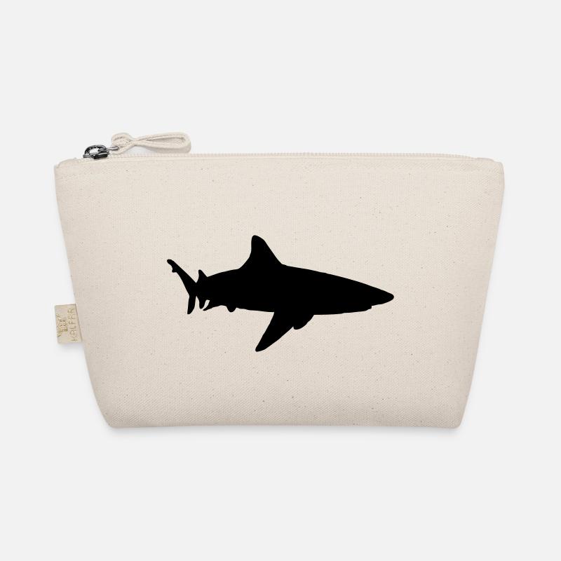 shark animal - Bio-Täschchen - Natur