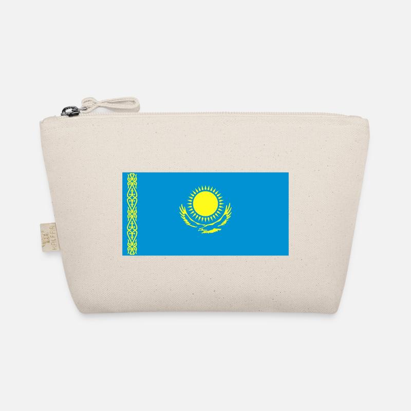 kazakstan flag Bio-Täschchen
