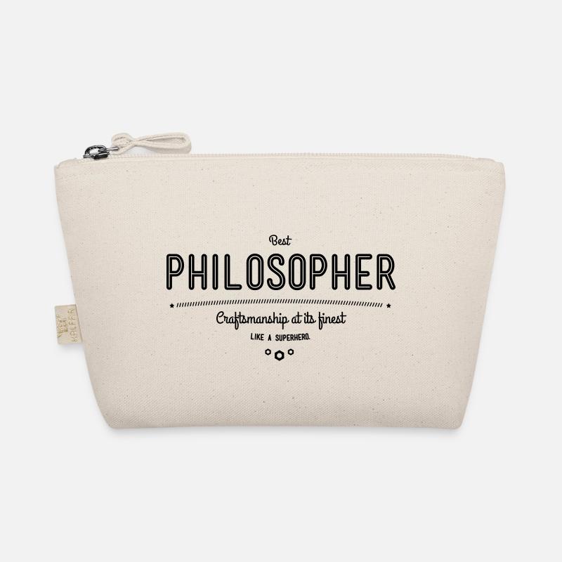 Bester Philosoph - Handwerkskunst vom Feinsten Bio-Täschchen