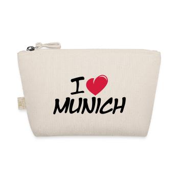 I love Munich / I Love Munich - Organic Pouch - nature - Front